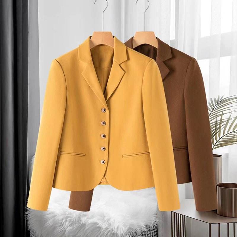 URSEL I ELEGANTER KNOPF-BLAZER - gutaussehen