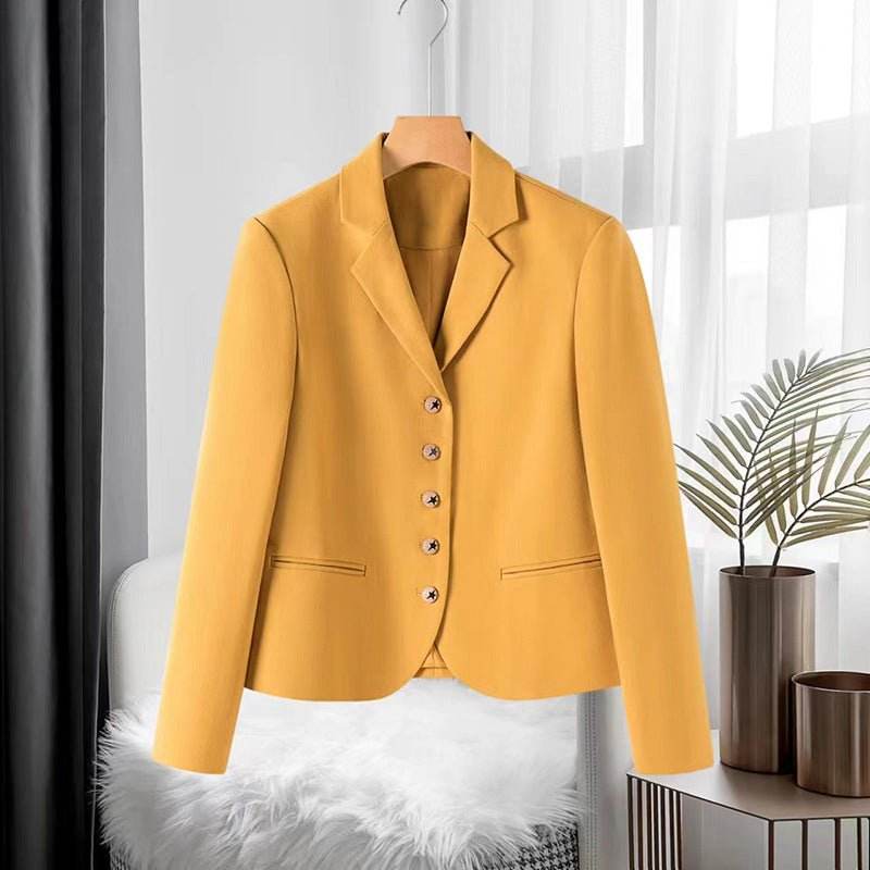 URSEL I ELEGANTER KNOPF-BLAZER - gutaussehen