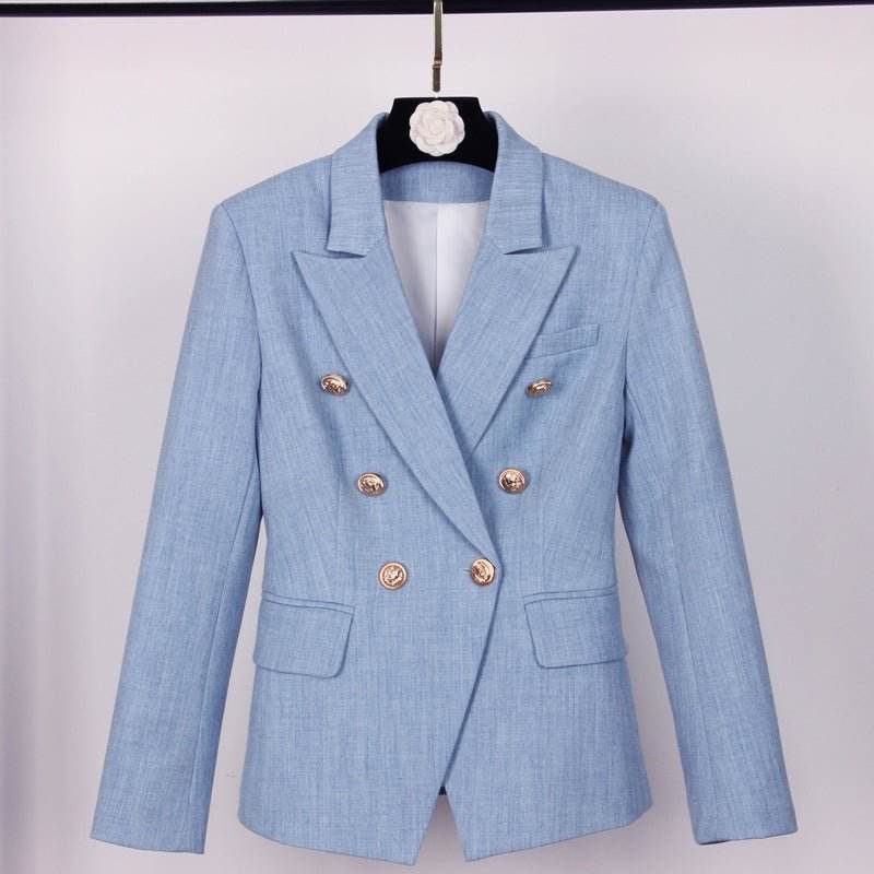 THIDRA I VINTAGE-DENIM-BLAZER - gutaussehen